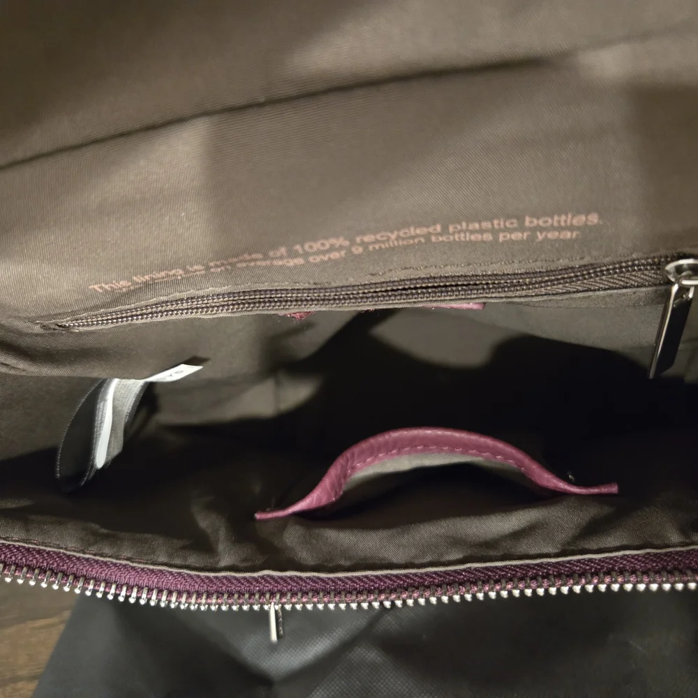 Matt & Nat Burgundy Backpack and Wallet Set - Picture 5 of 10